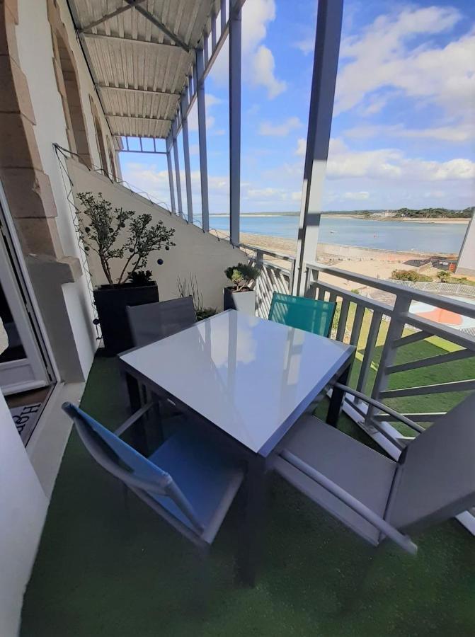 Charmant Studio En Duplex Esprit Loft Avec Balcon Vue Mer, Et Piscine Exterieure Le Croisic Zewnętrze zdjęcie